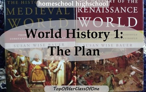 High School World History, High School History, History Class, Homeschool High School, Story Of The World, Teaching History, In High School, World History, History Books