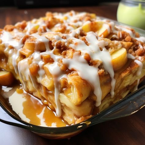 Apple Cinnamon Lasagna Roll - Life with Susan Apple Lasagna, Apple Cinnamon Cake, Fall Goodies, Lasagna Roll, Pot Lasagna, Breakfast Goodies, Cinnamon Cake, Diced Apples, Lasagna Rolls