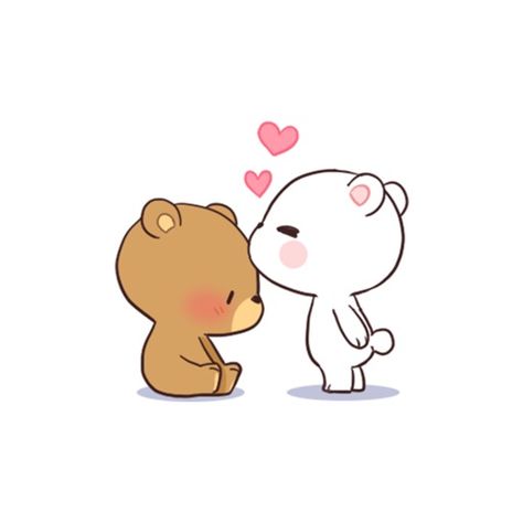 Bears, Kawaii, Kawaii Images, Bear Couple, For Lovers, Teddy Bears, Mocha, Milk, Teddy Bear