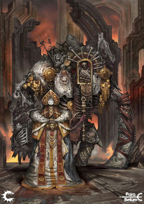 Last argument of the kings Old Dominion Conquest, Conquest Last Argument Of Kings, Bone Golem, Evil Aesthetic, Spooky Skeleton, Warhammer 40k Art, Old Dominion, Skeleton Art, Beautiful Illustration