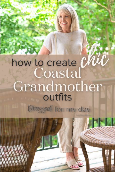 Coastal Grandma Chic Outfits, Beach Grandma Aesthetic Outfits, Florida Resort Outfits, Coastal Grandma Clothes, Coastal Grandma Style Outfits, Coastal Grandmother Summer Outfits, Coastal Grandmother Aesthetic Outfits Summer, Fall Beach Outfits What To Wear, Grandma Coastal Fashion