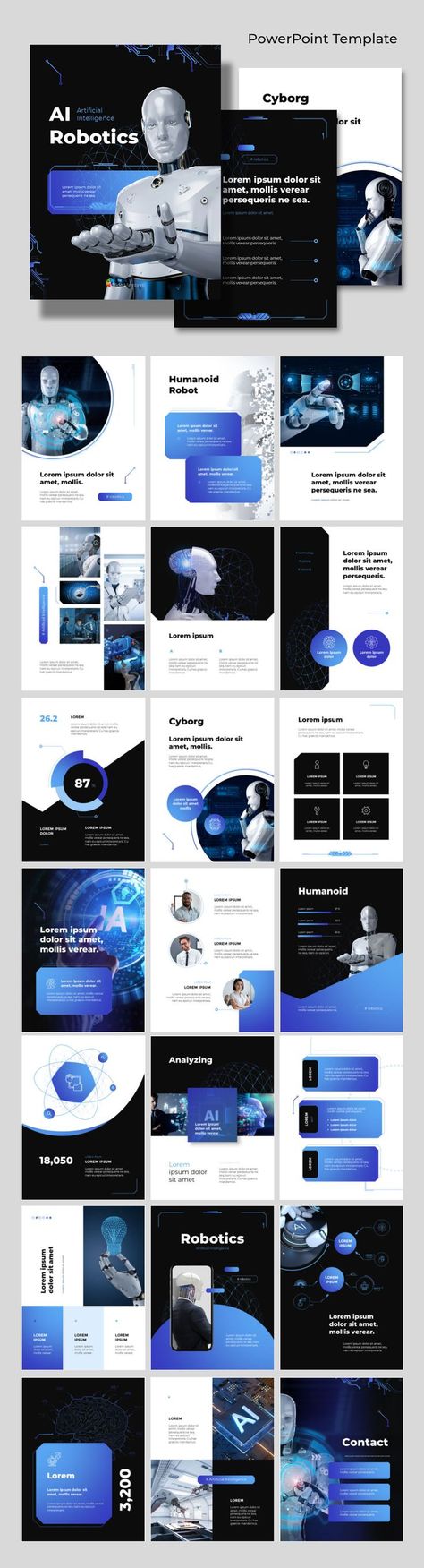 Vertical Powerpoint Template, Innovation Presentation Design, Tech Brochure Design, Vertical Presentation Design, Science Brochure Design, Technology Presentation Design, Technology Company Profile, Technology Brochure Design, Tech Brochure