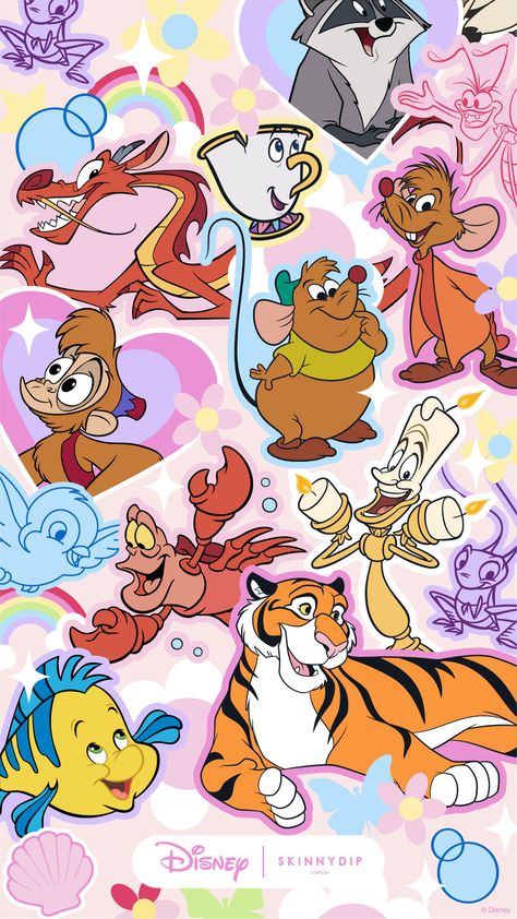 All Disney Characters Together Wallpaper, A Goofy Movie Wallpaper, Classic Cartoon Characters Wallpaper, Disney Dumbo Wallpaper, Disney Valentines Day Wallpaper, Vintage Disney Wallpaper, Cute Kids Wallpaper, Disney New Years, Gothic Disney Princesses