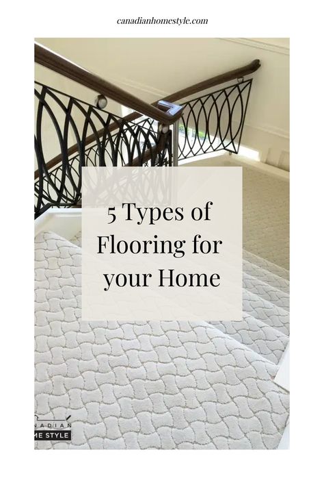 5 Types of Flooring for your Home Types Of Floor Tiles, Types Of Flooring Materials, Flooring Types, Entryway Flooring, Floor Remodel, Cork Flooring, Best Flooring, Flooring Materials, Bamboo Flooring