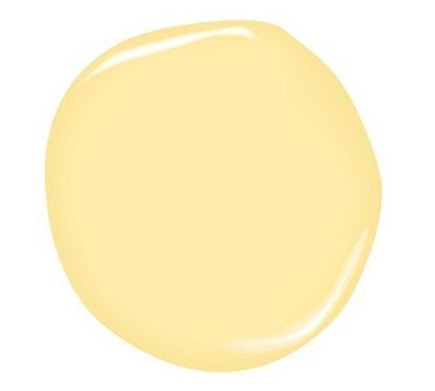 Benjamin Moore Hawthorne Yellow, via #RoomLust Benjamin Moore Hawthorne Yellow, Benjamin Moore Yellow, Yellow Paint Color, Hawthorne Yellow, Yellow Pottery, Yellow Paint Colors, Yellow Room, Yellow Paint, Yellow Kitchen