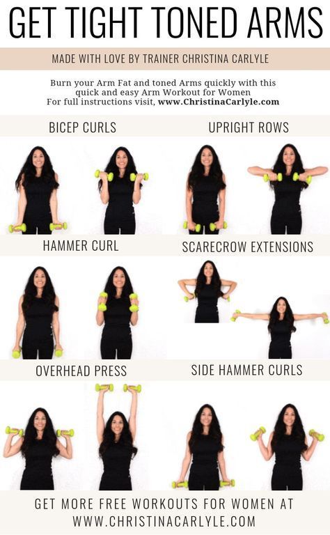 Short Workouts For Beginners, Weights Arms Workout, Arm Workout Sets, Workouts For Home For Women, Toning For Beginners, Arm Workout With 5 Pound Weights, Arm Workout Women At Home Beginner, Physical Therapy Arm Exercises, Low Weight High Rep Arm Workouts