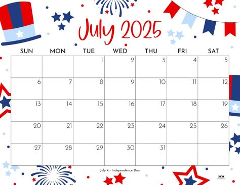 Choose from 107 July 2025 monthly calendars perfect to keep you organized even during the dog days of summer. Print from home! 100% FREE! May 2025 Calendar, Ipad Templates, Free Printable Calendar Templates, Recycled Paper Crafts, July Calendar, Free Calendar Template, Retreat Ideas, Dog Days Of Summer, Calendar Download