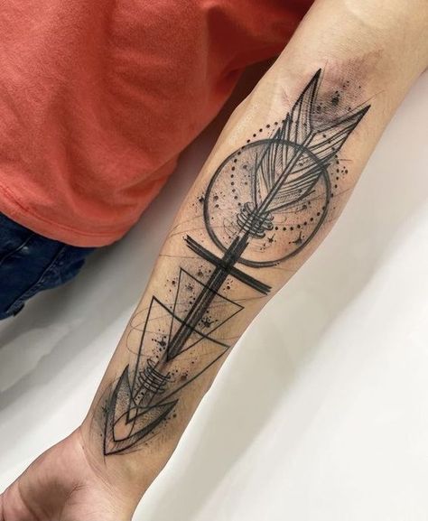 |#tattoo #handtattoo #tattoos #rosetattoo #tattoorose 1347 Crossed Arrow Tattoos, Mens Arrow Tattoo, Rebirth Tattoo, Geometric Arrow Tattoo, Rose Hand Tattoo, Rose Tattoos For Men, Rose Tattoos For Women, Forearm Band Tattoos, Cool Forearm Tattoos