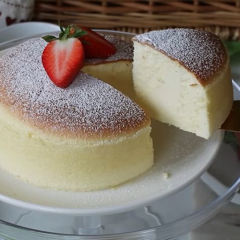 🍰 Japanese Cotton Cheesecake 🍰 Ingredients 125g cream cheese, softened and cubed 120g white chocolate chips 3 large cold eggs Directions Preheat the Oven: Preheat your oven to 170°C (338°F). Melt the Chocolate: Double boil the white chocolate chips in a stainless steel bowl until melted. Stir continuously to avoid burning. Mix in Cream Cheese: Once the chocolate is melted, mix in the softened cream cheese until the mixture is smooth and well combined. Separate the Eggs: S... Food With Cheese, Cheesecake Japanese, Japanese Cotton Cheesecake, Cheesecake Ingredients, Cotton Cheesecake, Japanese Cheesecake, Stainless Steel Bowl, Japanese Cotton, The Text