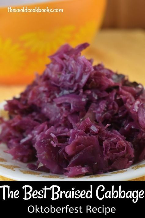 Sauteed Red Cabbage, German Red Cabbage, Red Cabbage Recipe, Roasted Red Cabbage, Homemade Ketchup Recipes, Red Cabbage Recipes, Bacon Fried Cabbage, Braised Red Cabbage, Cabbage Recipe