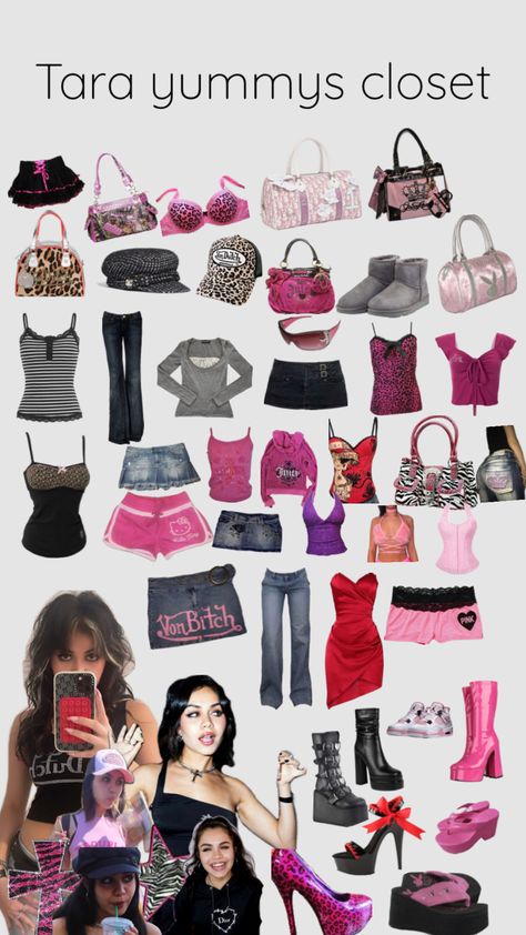 #tarayummy #tara #fypp Juicy Couture Aesthetic, Juicy Couture Clothes, Mcbling Fashion, Trashy Outfits, Tara Yummy, Outfit Inso, Outfit Inspo Casual, Prom Dress Inspiration, 2000s Fashion Outfits