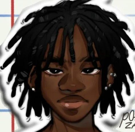 Black Anime Guy, Twisted Hair, Cocoppa Wallpaper, Tutorials Drawing, Boy Drawing, Black Art Painting, Black Artwork, Black Cartoon, Black Art Pictures