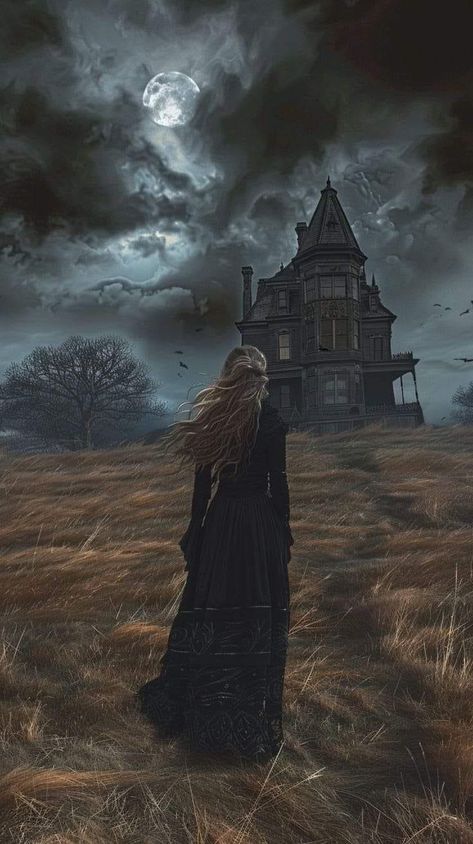 Soul Of A Witch, Dark Fairytale Art, Painting Vampire, Moody Images, Victorian Witch, Victorian Vibes, Gothic Pictures, Gothic Fantasy Art, Beautiful Dark Art