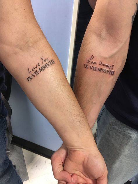 Anniversary Date Tattoo Ideas, Anniversary Date Tattoo, Wedding Date Tattoo, Anniversary Tattoo Ideas, Wedding Anniversary Tattoo, Wedding Date Tattoos, Date Tattoo Ideas, Tattoo Odin, Date Tattoo