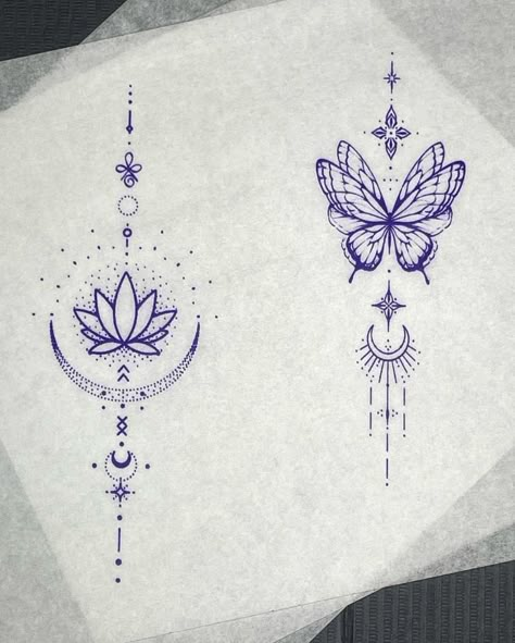 Small Girly Tattoos, Tattoo Themes, Small Pretty Tattoos, Writing Tattoos, Petite Tattoos, Chest Tattoos For Women, Spine Tattoos For Women, Tattoo Henna, Dope Tattoos For Women