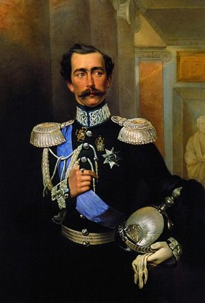 Maximilian de Beauharnais, 3rd Duke of Leuchtenberg (1817 –  1852 ). He was a son of Eugène de Beauharnais. In 1839, he married Grand Duchess Maria Nikolaevna of Russia (1819–1876), the eldest daughter of Tsar Nicholas I of Russia. East Indies, Imperial Russia, Oldenburg, Military Uniforms, Paris Photo, Modern Artists, Victor Hugo, Aluminum Prints, Artist Style