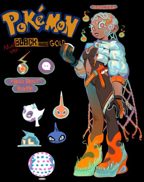 Pokemon Gym Leaders, Oc Pokemon, Pokemon Oc, Pokemon Fan Art, Pokemon Characters, Pokemon Trainer, Art Poses, Character Design References, Illustration Character Design