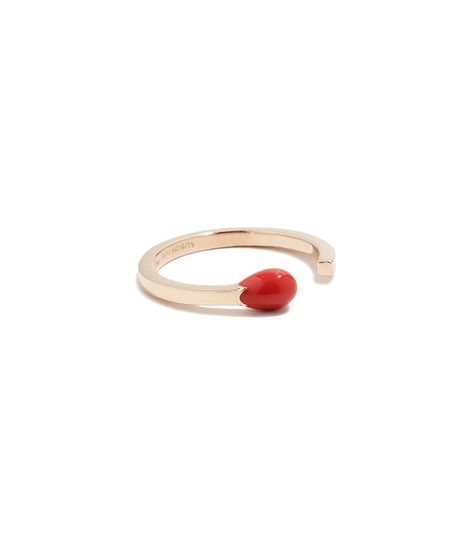 Alison Lou Match Stick Ring Unique Red Enamel Ring As A Gift, Valentine's Day Gift Enamel Ring, Free People Ring Set, Luxury Red Enamel Ring, Valentine's Day Enamel Heart Ring, Chanel Pouch, Mick Rory, Alison Lou, Manolo Blahnik Hangisi