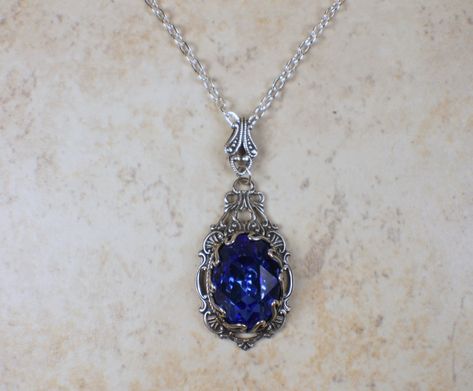 ✨ Sparkle up your outfit with our stunning Swarovski Crystal Blue and Filigree Necklace 💙✨ Perfect for any occasion, this necklace is now on sale for only $55.00! 💎 Don't miss out on this amazing deal and add some shimmer to your style today! 😍 #Swarovski #CrystalNecklace #JewelryLover #Fashionista #Sale #LimitedTimeOffer #BlueBeauty #Accessorize #StyleStatement #MustHave #Trendy Shop Now https://bit.ly/3B3JtUR Goth Wedding Jewelry, Wedding Jewelry Blue, Blue Gem Necklace, Blue Wedding Jewelry, Swarovski Jewelry Necklace, Saint Helens, Blue Pendant Necklace, Blue Crystal Necklace, Delicate Pendant