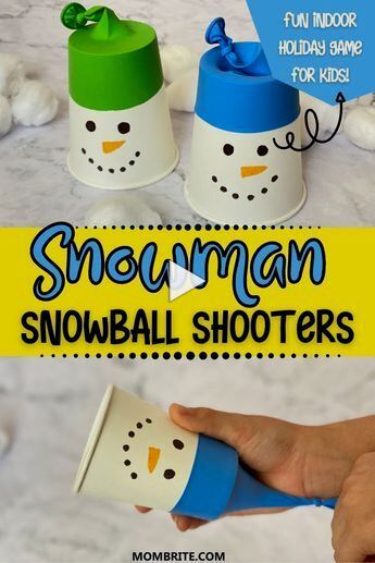 ++Your kids will love making these simple snowman snowball shooters and launching marshmallows and cotton balls across the room! front porch christmas decor ideas diy country, front porch christmas decor ideas diy videos, easter eggs diy, front porch christmas decor ideas diy dollar t..?