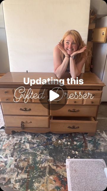 Piper + Julia 🌿 DIY + Furniture Flip Tips on Instagram: "DETAILS ⤵️⤵️

👉Follow + comment “FLIP” for links to products used! 

✨We were gifted this very common dresser that can be found in countless thrift stores and estate sales. We wanted to show how you can update a piece with some fun color (PERFECT for Fall 🍂🍁)! 

✨We also used a jig saw to carefully cut the base to a more modern shape and smoothed it out with a 180 grit before finishing the gel stain.

🍁Color: Mojave Brown ONE (all-in-one!) @melangepaints 
🍁Gel Stain: White Oak Barrel by @lillymoonpaintofficial (Fern10 for 10% off)

Our sander is a @uneedainc EkaPro 3X4, use FIG20 for 20% off! It attaches to our HEPA @dustlesstechnologies shop vac for a very efficient indoor sanding option." Stain White Oak, Short Dresser, Diy Furniture Flip, Furniture Flip, Jig Saw, Furniture Update, Shop Vac, Dresser Makeover, Oak Barrel