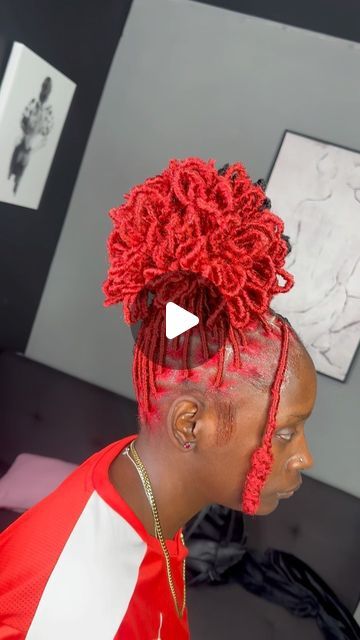 ORLANDO HAIRSTYLIST on Instagram: "Let me talk my 🤫😎  #orlandohairstylist .  Style : soft locs + Rose petals 🥀   Have you booked your summer look yet ?   Follow my TikTok @SweetHazee to see how I achieved this look 😍😍  #softlocstyles #locknots #softlocs #butterflylocs #Distressedlocs #instragram #orlandolocs #orlandolocs #tampabraider #blackinstagram #orlandosoftlocs #tampahairstylist #daytonabraider #daytonahairstylist #protectivehairstyles #locstylesforwomen #braiders #orlandobraider #locstyles  #texturedlocs #ucfhairstylist #miamihairstylist #exploredpage #blackgirlmagic #blackownedbusiness #edgecontrol #neatparts #orlandogoddesslocs" Petal Bun Soft Locs, Long Loc Ponytail Styles, Petal Hairstyle For Locs, Soft Locs Petal Bun, Petals Dreadlocks Styles, Loc Styles For Long Hair Women, Loc Styles Petals, Styles For Soft Locs, Style Soft Locs