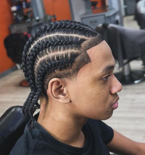 Braids For Studs, Twist Hair Men, Cornrow Braids Men, Braids With Fade, Hair Twists Black, Cornrows Natural Hair, Low Taper, Black Hair Cuts, Cornrow Hairstyles For Men