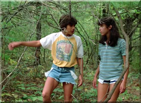 Ricky Sleepaway Camp, 70s Camp Counselor, Sleepaway Camp Outfits, Slasher Summer Outfits, Sleepaway Camp Aesthetic, Slasher Summer Camp, Summer Camp Aesthetic Outfits, 80s Summer Slasher, Camp Counselor Outfit