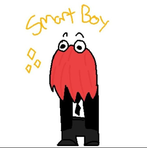 Dhmis Fanart, Don't Hug Me I'm Scared Fanart, Red Guy, Smart Boy, I'm Scared, Hug Me, Red