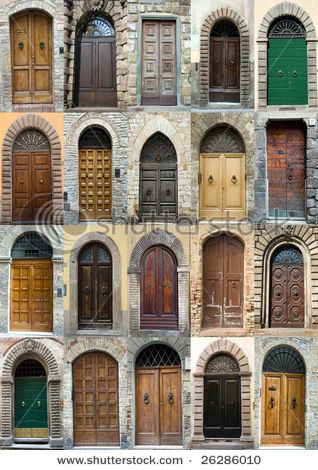 tuscany elegance Tuscan Village, Vintage Doors, Cool Doors, Doors And Windows, Fairy Doors, Old Door, Old Doors, Unique Doors, Beautiful Doors