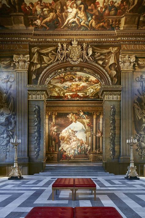 Britain’s answer to the Sistine Chapel in Greenwich has been restored to its former glory | Tatler Sistine Chapel Aesthetic, Chapel Aesthetic, Art Homescreen, Medici Family, Classical Studies, European Palace, The Sistine Chapel, Vatican Museum, Architecture Today