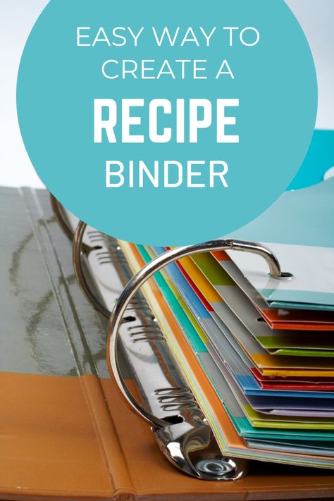 Organisation, Organizing Recipes Binder, Diy Cookbook Binder, How To Make A Recipe Binder, Best Way To Organize Recipes, How To Make Your Own Recipe Book, Recipe Keeper Ideas, Organize Recipes Ideas, Recipes Organizer Ideas