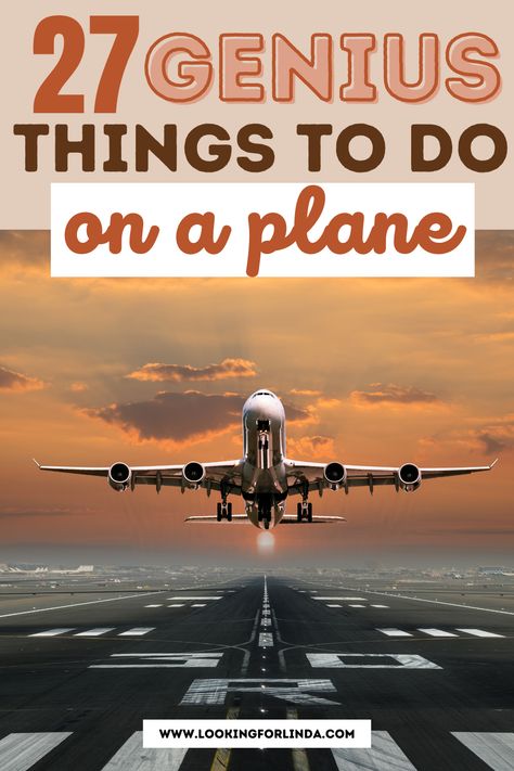 27 genius things to do on a plane Airplane Hacks, Plane Hacks, Long Haul Flight Tips, Long Haul Flight Essentials, Long Flight Tips, Camping Outfit, Travel Hacks Airplane, Interesting Things To Do, Air Travel Tips