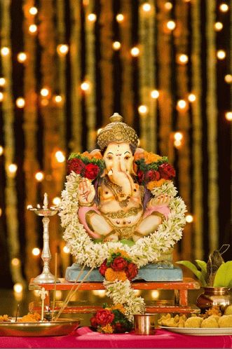 Ganesha GIF - Ganesha - Discover & Share GIFs Ganesha Gif, Ganesh Ji Images, Ganesh Chaturthi Decoration, Sri Ganesh, Ganesh Lord, Shri Ganesh Images, Happy Ganesh Chaturthi Images, Baby Ganesha, Ganesh Idol