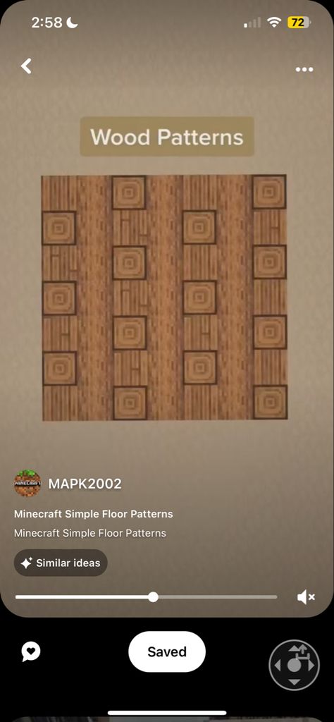 Flooring Ideas In Minecraft, Minecraft Dark Oak Wall Designs, Minecraft Houses Flooring, Cool Floor Designs Minecraft, Minecraft Wall And Floor Ideas, Minecraft House Floor Ideas, Minecraft Library Ideas Aesthetic, Cute Minecraft Floor Ideas, Minecraft Stripped Wood Floor