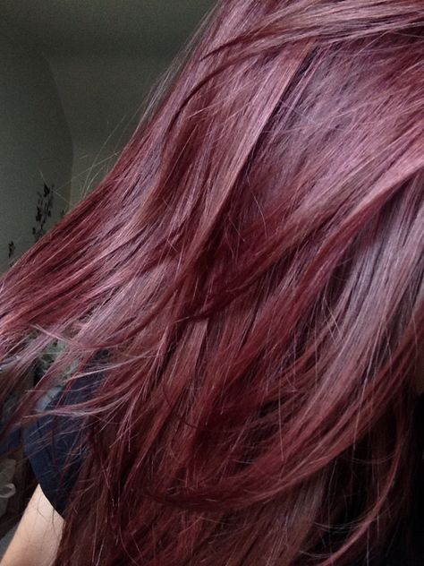 Fuchsia // cherry coke hair Balayage, Cherry Coke Color, Cherry Cola Hair Color Aesthetic, Coke Cola Hair Color, Cherry Burgundy Hair Color, Cherry Red Coke Hair, Coke Hair Color, Black Cherry Hair Aesthetic, Cherry Coke Nail Color