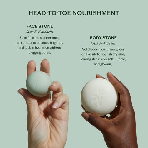 Face Stone Nourishing Solid Refillable Facial Oil with Tamanu + Blue Tansy - Kate McLeod | Sephora Solid Face Moisturizer, Face Stone, Blue Tansy, Beauty Stuff, Facial Oil, Body Moisturizer, Face Moisturizer, Facial Moisturizer, Hydrate Skin