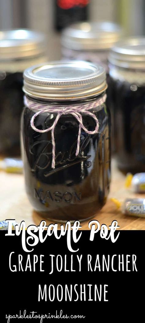 Instant Pot Grape Jolly Rancher Moonshine Instapot Moonshine Recipes, Instant Pot Moonshine, Jolly Rancher Moonshine Recipes, Grape Jolly Rancher Moonshine, Crock Pot Moonshine Recipes, Instant Pot Moonshine Recipes, Crockpot Moonshine Recipes, Grape Moonshine Recipes, Homemade Moonshine Recipes