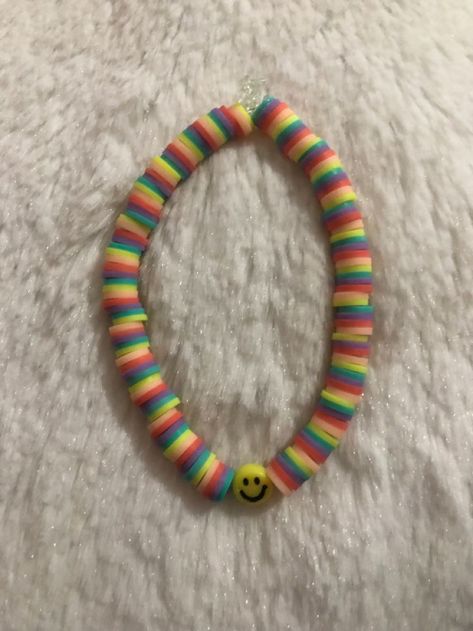 Selling Bracelets, Rainbow Sunset, Clay Bead Necklace, Beaded Braclets, Jewelry Sets Handmade, Preppy Bracelets, Homemade Bracelets, Beaded Bead, Bracelet Inspo