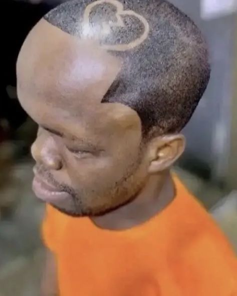 Tapered Hairline, Haircut Memes, Really Bad Tattoos, Hair Designs For Men, Hair Meme, Drawings For Boyfriend, Cartoon Character Tattoos, Wedding Photoshoot Poses, Long To Short Hair