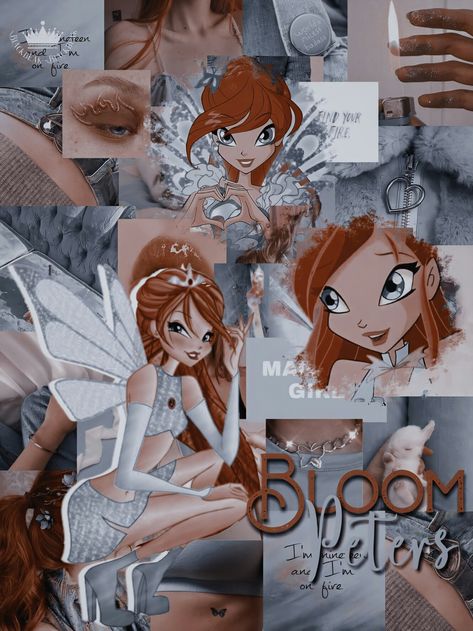 Bloom Wallpaper Aesthetic, Bloom Winx Club Wallpaper, Winx Cartoon, Winx Wallpapers, Winx Club Wallpaper, Winx Wallpaper, Winx Club Bloom, Vogue Wallpaper, Cartoon Fairy