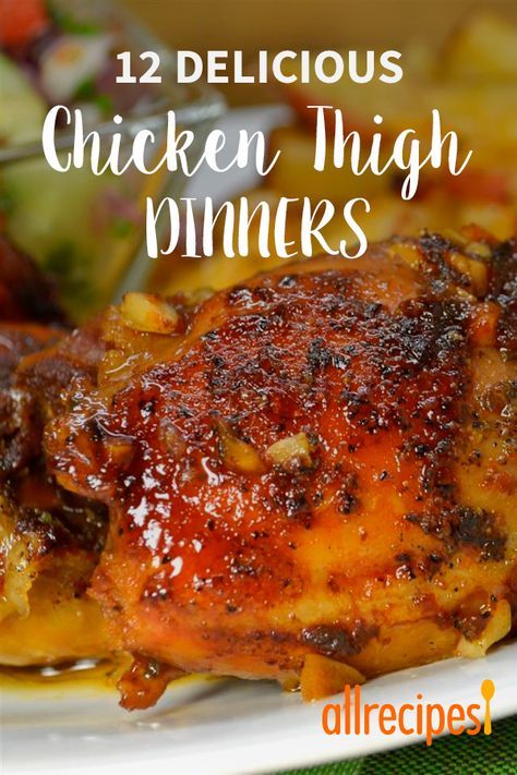 Best Chicken Thigh Recipe, Dinners Chicken, Healthy Chicken Thigh Recipes, Chicken Thighs Dinner, Baked Chicken Recipes Oven, Chicken Thights Recipes, Recipe Using Chicken, Easy Chicken Thigh Recipes, Chicken Thigh Recipes Oven