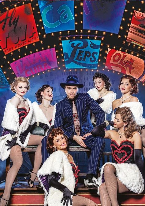 Guys And Dolls Musical Poster, Guys And Dolls Costumes, Adelaide Guys And Dolls, Crazy For You Musical, Bristol Hippodrome, Dolls Reference, Guys And Dolls Musical, Theater Props, Dance Film