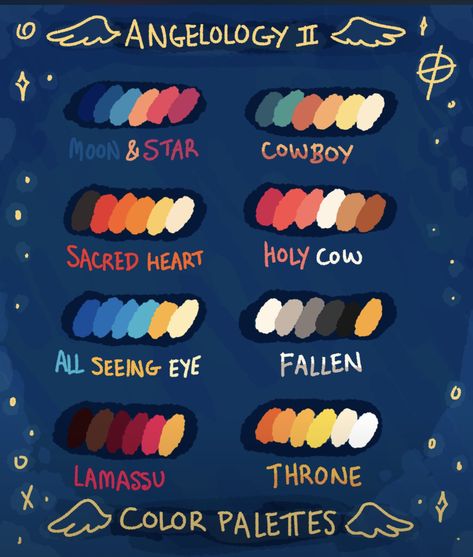 Dnd Character Color Palette, How To Make Color Palette, Fantasy Color Palette Concept Art, Demon Color Palette, Pallet Color Ideas, Me As A Color, Color Palette Character Design, Cute Color Palettes, Drawing Color Palette