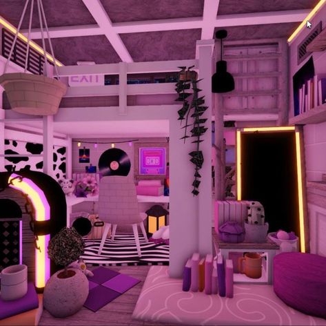 House On Bloxburg Ideas, Cute Room Bloxburg, Bloxburg Gamer Bedroom, Bloxburg House Inspo Bedroom, Bloxburg Rooms Modern, Blockburg Room Idea, 3 By 4 Bloxburg Bedroom, Bloxburg Cute Room Ideas, Apartment Interior Bloxburg