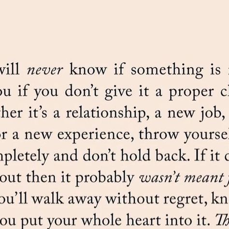 Charlotte Freeman on Instagram: "This is for anyone who is wanting to take a chance or make a life altering decision but is feeling unsure or afraid to take that step. This is your sign to take the chance 🙏🏼 Drop a heart in the comments if these words found you when you needed them. This piece is a page of my first book that has been shared so, so many times and requested as a print time and time again. It’s almost sold out - only 15 left ���🤍" Someone New Quotes, Taking Chances Quotes, Chance Quotes, Taking Chances, Soul Searching, Someone New, Word Find, New Experience, New Quotes