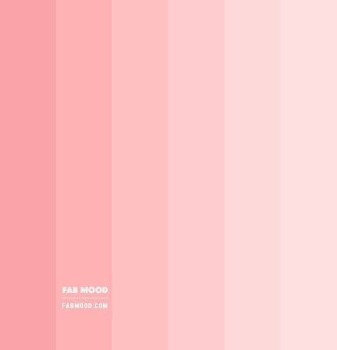 Pink Ombre Color Palette, Blush Pink Colour Palette, Pink Neutral Color Palette, Pink Palette Color, Pink White Color Palette, Pastel Pink Palette, Ombre Color Palette, Pastel Pink Color Palette, Blush Pink Palette