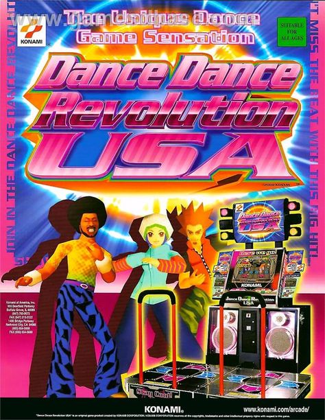 Dance Dance Revolution Aesthetic, Practice Shirts, 90s Eurodance, Y2k Games, Real Y2k, Gaming Nostalgia, Body Revolution, Revolution Poster, 3ds Games