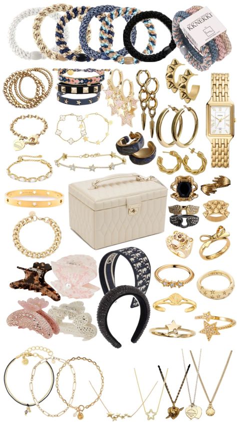 Alyse Parker, Girly Christmas Gifts, Jewelry Closet, Stockholm Style, Dream Gift, Jewelry Accessories Ideas, Chunky Jewelry, Classy Jewelry, Jewelry Essentials