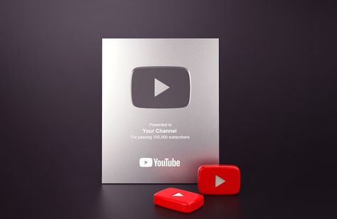 Silver Button Youtube, Youtube Silver Button, Youtube Silver Play Button, Youtube Award, Silver Play Button, Youtube Play Button, Gold Play Button, Youtube Photo, 2023 Video